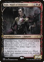 Anje, Maid of Dishonor (Showcase) (VOW-309) - Innistrad: Crimson Vow: (Showcase)