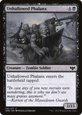 Unhallowed Phalanx (VOW-135) - Innistrad: Crimson Vow Foil