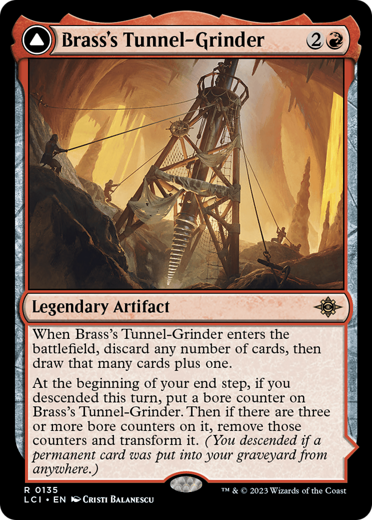 Brass's Tunnel-Grinder (LCI-135) - The Lost Caverns of Ixalan Foil
