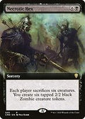Necrotic Hex (Extended Art) (CMR-649) - Commander Legends: (Extended Art)
