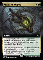 Assassin's Trophy (Extended Art) (MKM-412) - Murders at Karlov Manor: (Extended Art) Foil