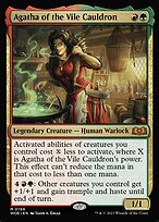 Agatha of the Vile Cauldron (WOE-199) - Wilds of Eldraine Foil