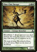 Ghor-Clan Savage (GPT-086) - Guildpact