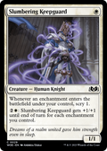 Slumbering Keepguard (WOE-029) - Wilds of Eldraine Foil