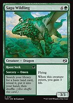 Sagu Wildling (TDM-157) - Tarkir: Dragonstorm