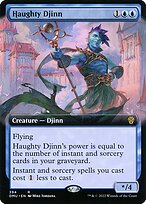 Haughty Djinn (Extended Art) (DMU-394) - Dominaria United: (Extended Art) Foil