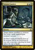 Twisted Justice (RAV-237) - Ravnica: City of Guilds Foil