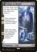 Tribute to Horobi (Extended Art) (NEO-462) - Kamigawa: Neon Dynasty: (Extended Art, fandfc, enchantment) Foil