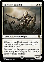Puresteel Paladin (CMM-051) - Commander Masters