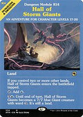 Hall of Storm Giants (Dungeon Module) (AFR-354) - Adventures in the Forgotten Realms: (Showcase)