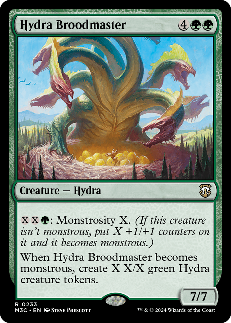 Hydra Broodmaster (M3C-233) - Modern Horizons 3 Commander