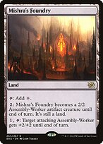 Mishra's Foundry (BRO-265) - The Brothers' War Foil