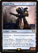 Reaver Titan (40K-163) - Warhammer 40,000 Commander