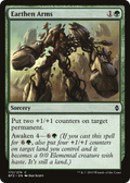 Earthen Arms (BFZ-172) - Battle for Zendikar Foil