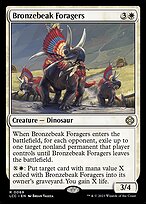 Bronzebeak Foragers (LCC-069) - The Lost Caverns of Ixalan Commander