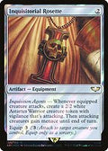 Inquisitorial Rosette (Surge Foil) (40K-159) - Warhammer 40,000 Commander Foil
