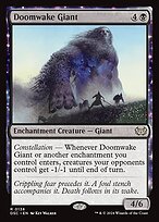Doomwake Giant (DSC-138) - Duskmourn: House of Horror Commander: (enchantment)