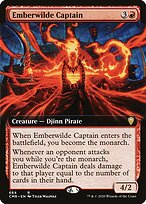 Emberwilde Captain (Extended Art) (CMR-664) - Commander Legends: (Extended Art)