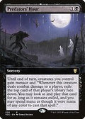 Predators' Hour (Extended Art) (VOC-059) - Crimson Vow Commander: (Extended Art)
