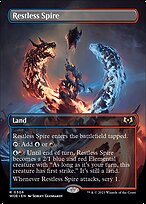 Restless Spire (Borderless) (WOE-306) - Wilds of Eldraine