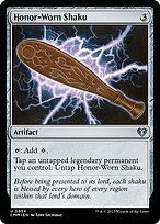 Honor-Worn Shaku (CMM-954) - Commander Masters