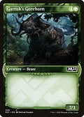 Garruk's Gorehorn (Showcase) (M21-306) - Core Set 2021: (Showcase) Foil