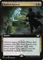 Rushed Rebirth (Extended Art) (STX-351) - Strixhaven: School of Mages: (Extended Art)