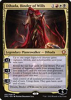 Dihada, Binder of Wills (DMC-001) - Dominaria United Commander Foil