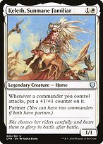 Keleth, Sunmane Familiar (CMR-028) - Commander Legends Foil