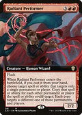 Radiant Performer (Extended Art) (C21-381) - Commander 2021: (Extended Art)