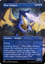 Blue Dragon (Borderless) (AFR-289) - Adventures in the Forgotten Realms (Borderless)