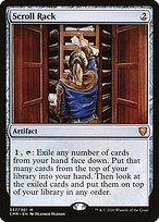 Scroll Rack (CMR-337) - Commander Legends