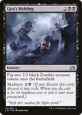 Gisa's Bidding (SOI-114) - Shadows over Innistrad Foil
