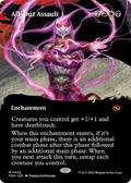 All-Out Assault (Borderless) (TDM-352) - Tarkir: Dragonstorm: (Showcase, enchantment)