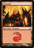 Mountain (302) (RAV-302) - Ravnica: City of Guilds Foil