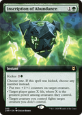Inscription of Abundance (Extended Art) (ZNR-360) - Zendikar Rising: (Extended Art)