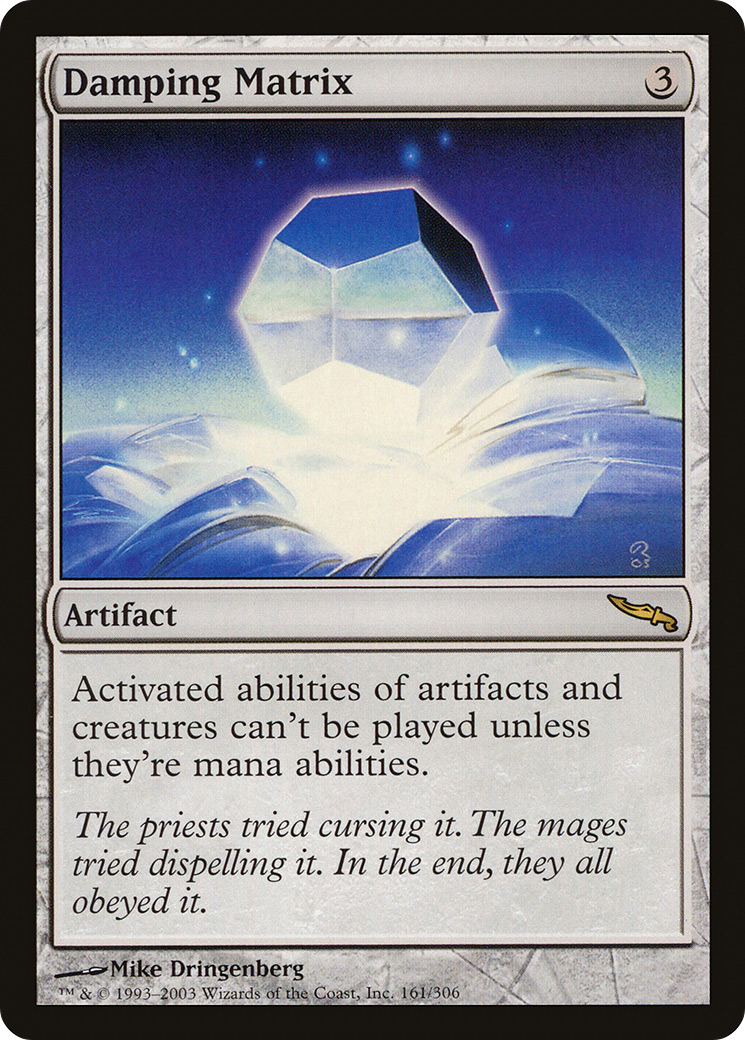 Damping Matrix (MRD-161) - Mirrodin