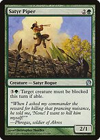 Satyr Piper (THS-175) - Theros Foil