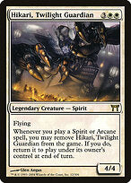 Hikari, Twilight Guardian (CHK-012) - Champions of Kamigawa Foil