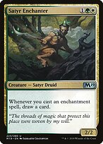 Satyr Enchanter (M19-223) - Core Set 2019 Foil
