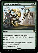 Heroic Intervention (CMM-295) - Commander Masters Foil