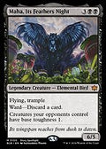 Maha, Its Feathers Night (PPBLB-100) - Bloomburrow Promos