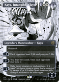 Kaya, Intangible Slayer (Borderless) (ONE-341) - Phyrexia: All Will Be One: (Showcase)