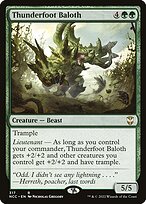 Thunderfoot Baloth (NCC-317) - New Capenna Commander