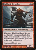 Highland Berserker (ZEN-132) - Zendikar