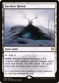 Faceless Haven (KHM-255) - Kaldheim: (snow) Foil