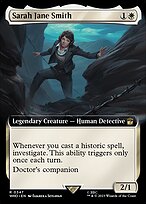 Sarah Jane Smith (Extended Art) (WHO-347) - Doctor Who: (Extended Art) Foil