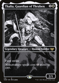 Thalia, Guardian of Thraben (VOW-318) - Innistrad: Crimson Vow: (Showcase) Foil