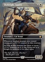 Skyknight Squire (Borderless) (FDN-301) - Foundations