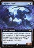 Imposter Mech (Extended Art) (NEC-049) - Neon Dynasty Commander: (Extended Art)